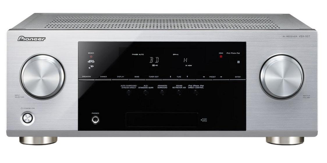 Amplituner Pioneer VSX-527 (srebrny)