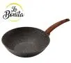 Patelnia La Bonita Wok ROCA  Indukcja Nieprzywierająca 28cm