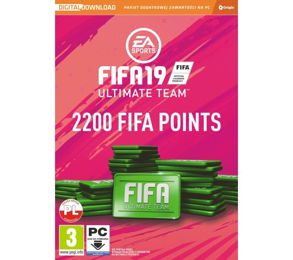 dodatek do gry FIFA 19 - 2200 punktów Gra na PC