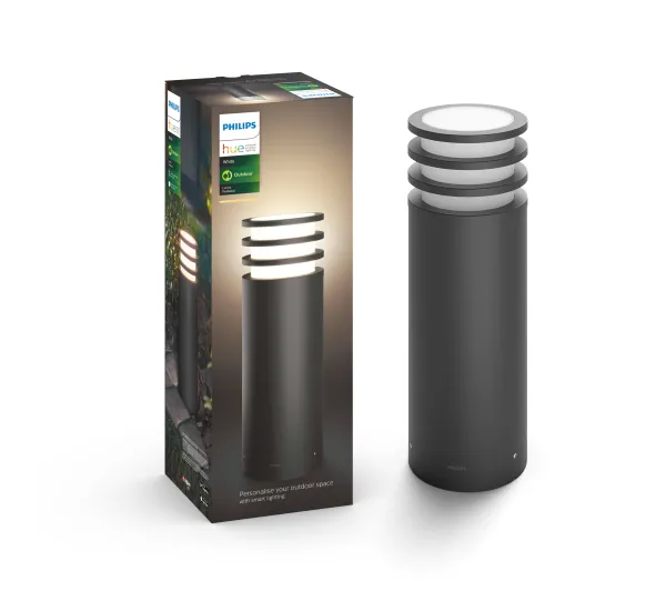 Inteligentne oświetlenie - Philips Lucca Hue Pedestal Anthractive 17402/93/P0