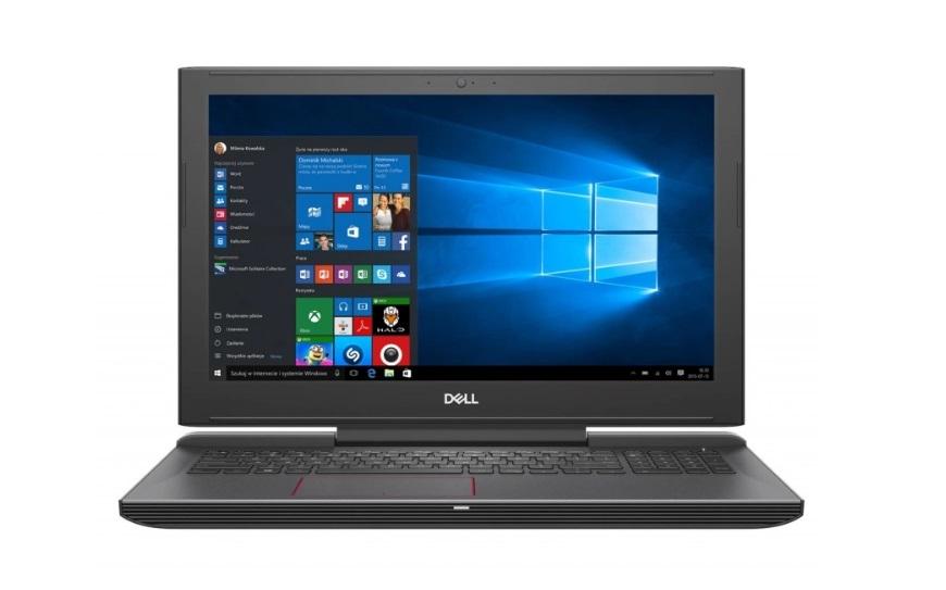 Dell Inspiron G5 5587 15,6" Intel® Core™ i7-8750H 8GB RAM  1TB + 128GB Dysk  GTX1050Ti Grafika Win10
