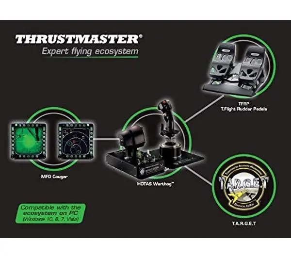 Thrustmaster HOTAS Warthog FLight Stick do PC Przewodowy - Kup na Raty - RRSO 0%