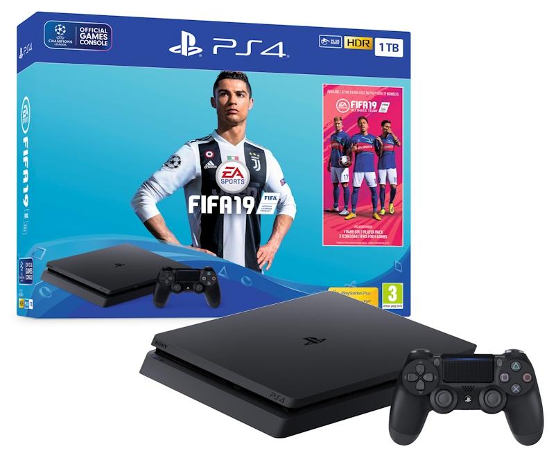 Konsola Sony PlayStation 4 Slim 1TB + FIFA 19