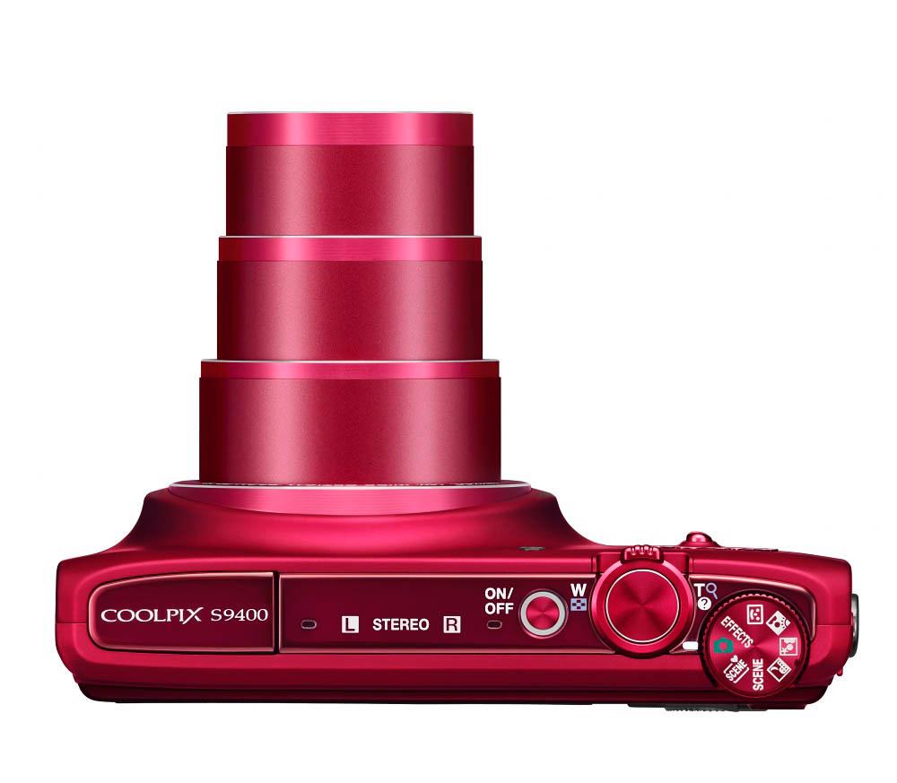 Nikon Coolpix S9400 (czerwony) - Opinie, Cena - RTV EURO AGD