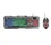 Zestaw Trust GXT 845 Tural Gaming Combo Srebrny