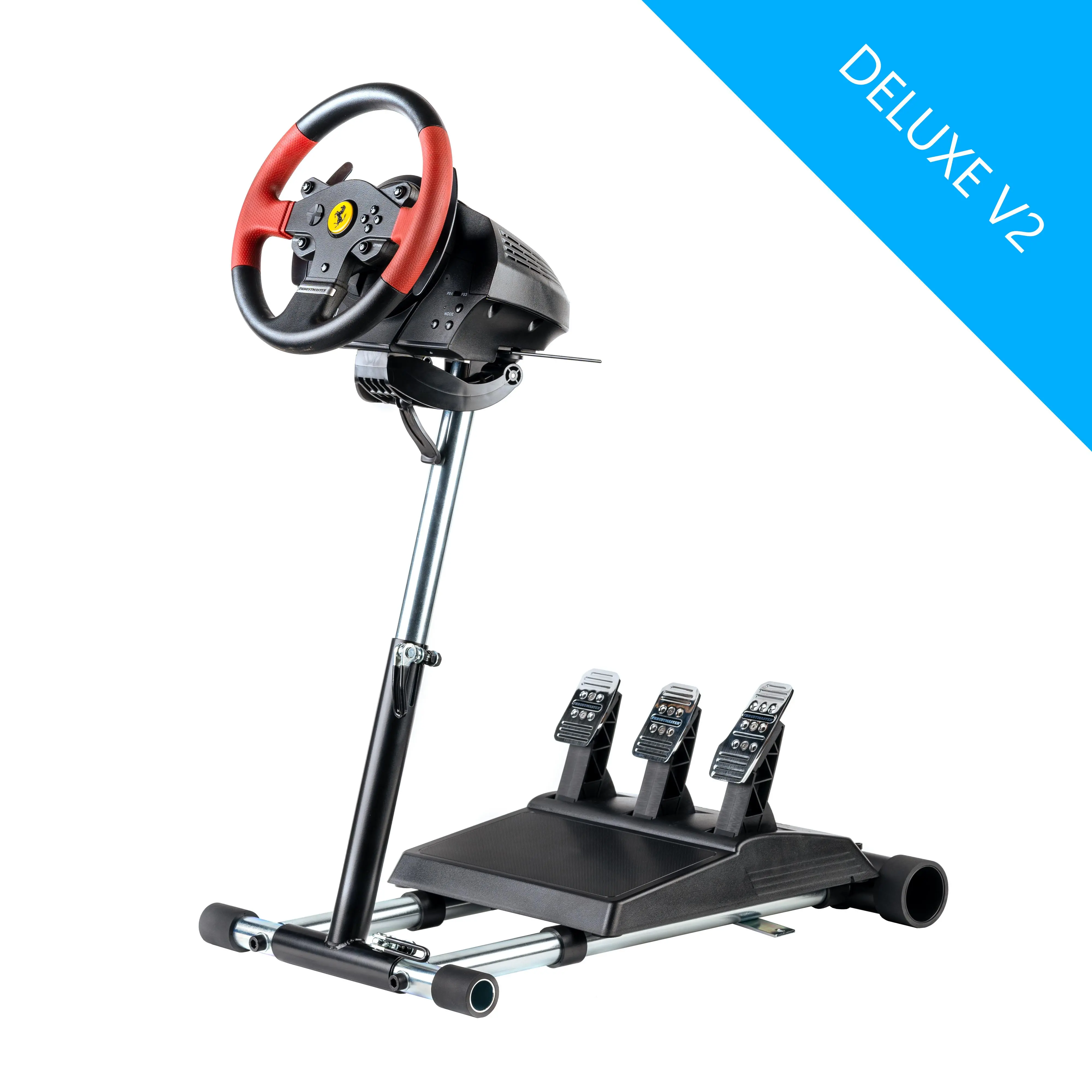 Stojak do kierownicy Wheel Stand Pro Deluxe V2 Thrustmaster T300RS/TX/T150/TMX Srebrny