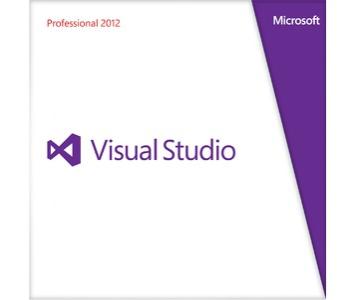 Microsoft Visual Studio Pro 2012 ENG Box DVD
