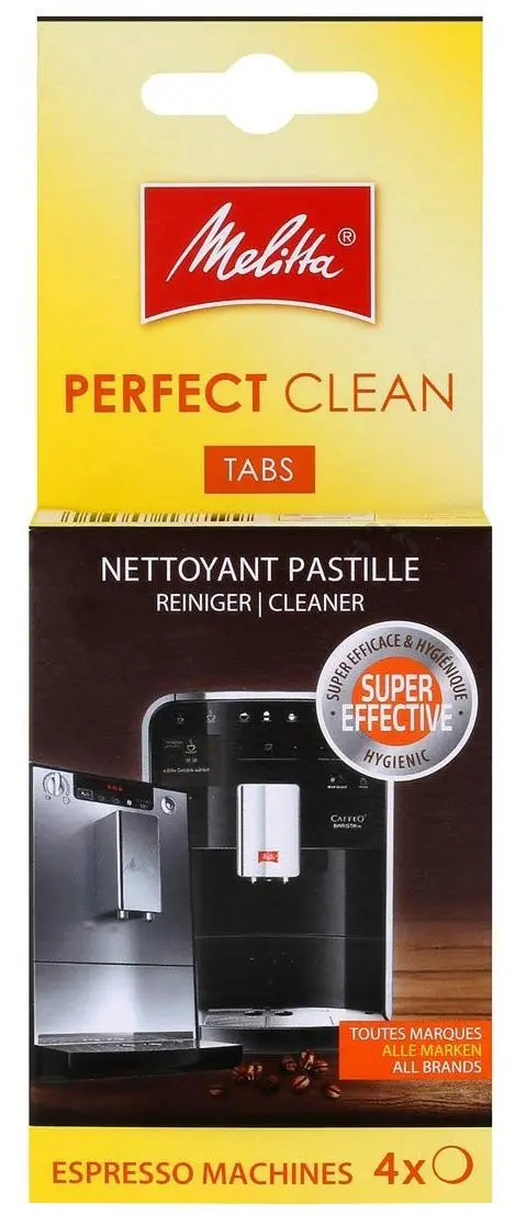 Tabletki czyszczące Melitta Perfect Clean Tabs 4szt.