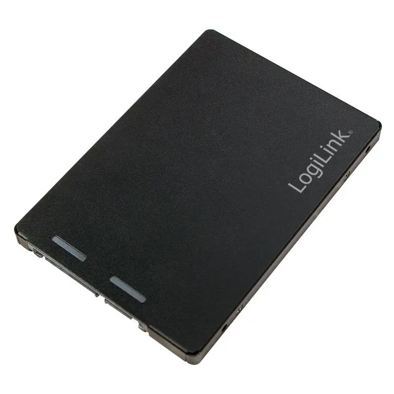 Obudowa LogiLink Adapter M.2 SSD SSD do 2,5” SATA Czarny