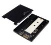 Obudowa LogiLink Adapter M.2 SSD SSD do 2,5” SATA Czarny