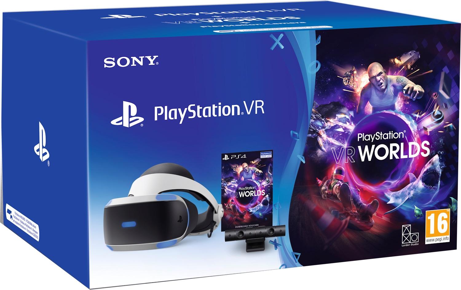 その他 PlayStation VR + VR WORLD Okulary VR Sony PlayStation VR + PlayStation 4 Camera v2 +