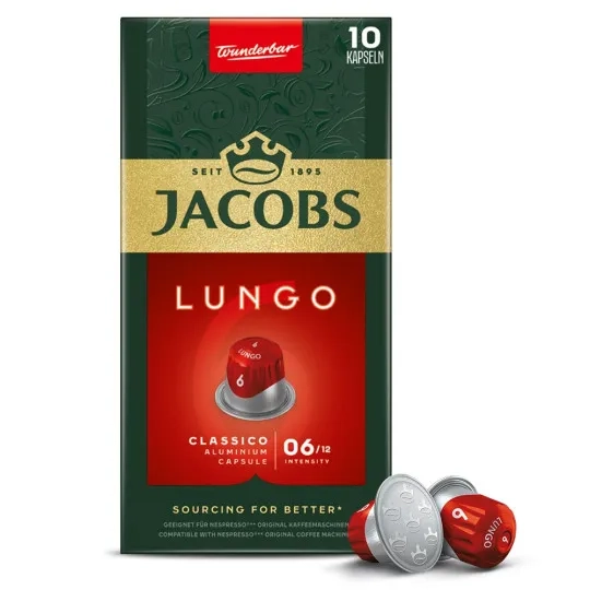 Kapsułki Jacobs Lungo 6 Classico 10szt.