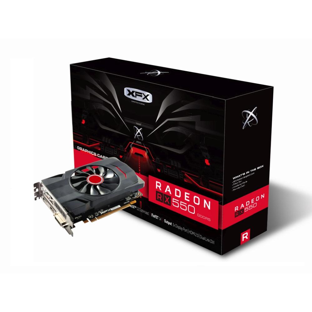 XFX Radeon RX550 2GB GDDR5 128bit - Opinie, Cena - RTV EURO AGD