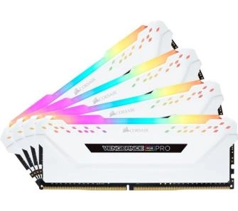 Pamięć RAM Corsair Vengeance RGB PRO White DDR4 (4 x 8GB) 32GB 3200 CL16