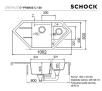 Zlewozmywak Schock Primus C-150 (alpaka)