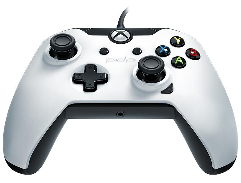 Pad PDP Xbox One & Windows - przewodowy - biały
