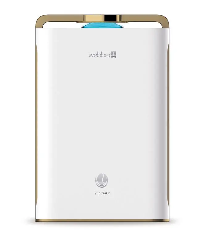Oczyszczacz powietrza Webber AP 9700W Jonizacja Lampa UV Nawilżanie powietrza