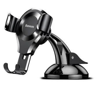 Uchwyt na telefon Baseus Osculum Gravity Czarny