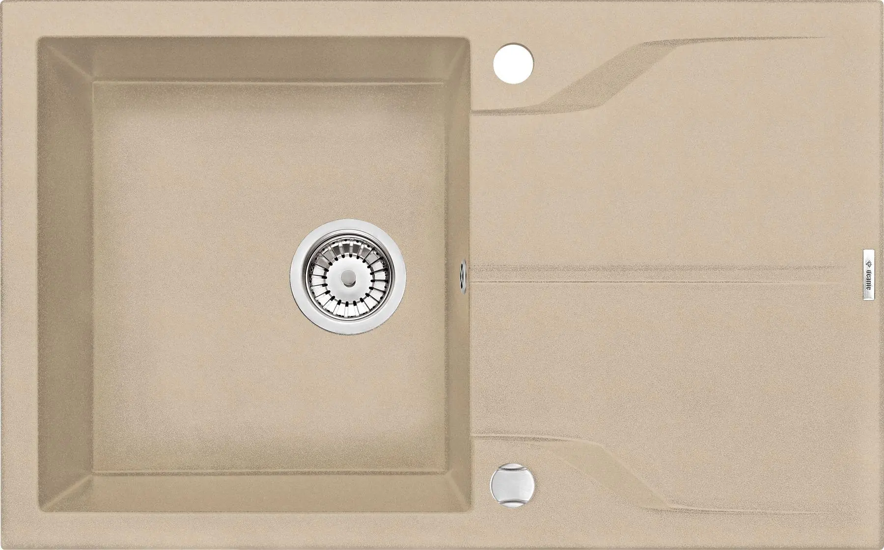 Zlewozmywak Deante Andante ZQN 7113 Granitowy Piaskowy