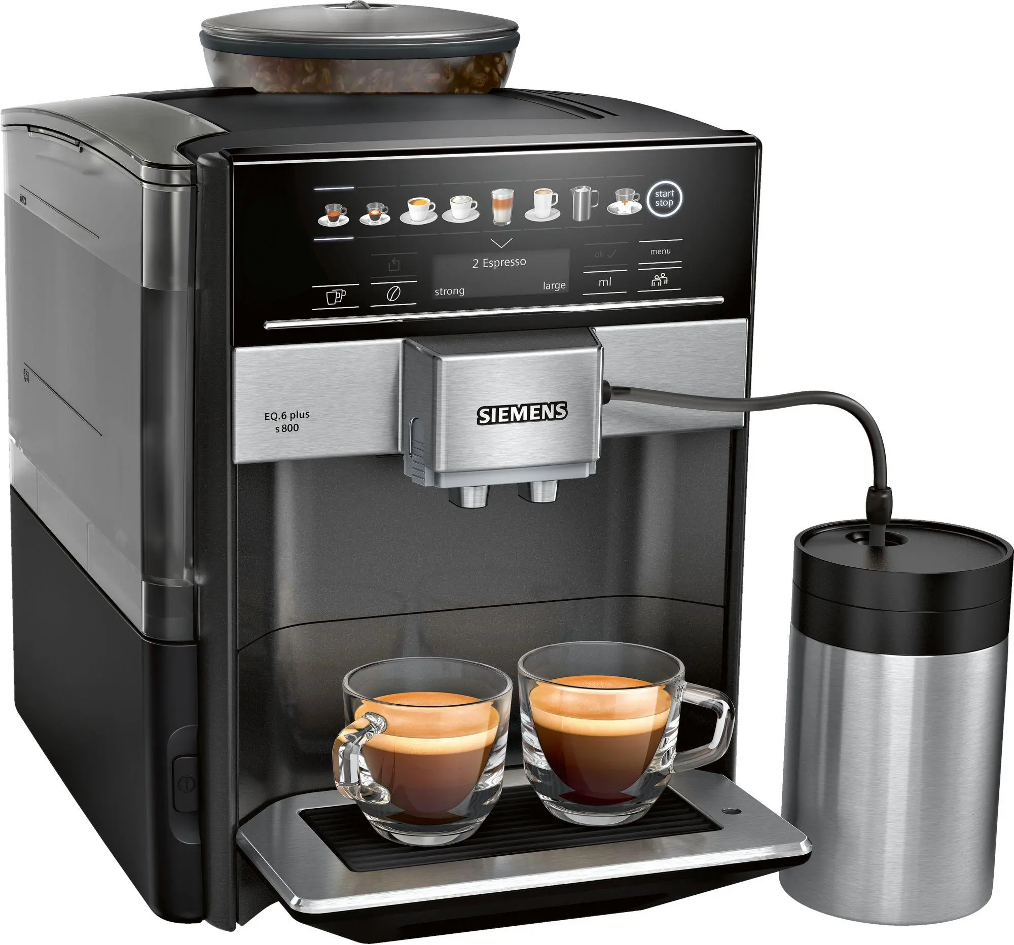 Фото Кавомашина автоматична Siemens EQ.6 Plus S800 TE658209RW
