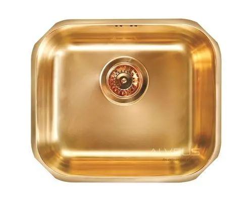 Zlewozmywak Alveus Monarch Variant 40 1113586 Stalowy Miedź