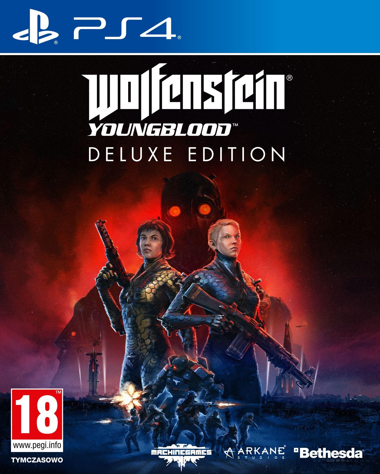 Wolfenstein: Youngblood - Edycja Deluxe - Gra na PS4 (Kompatybilna z PS5)