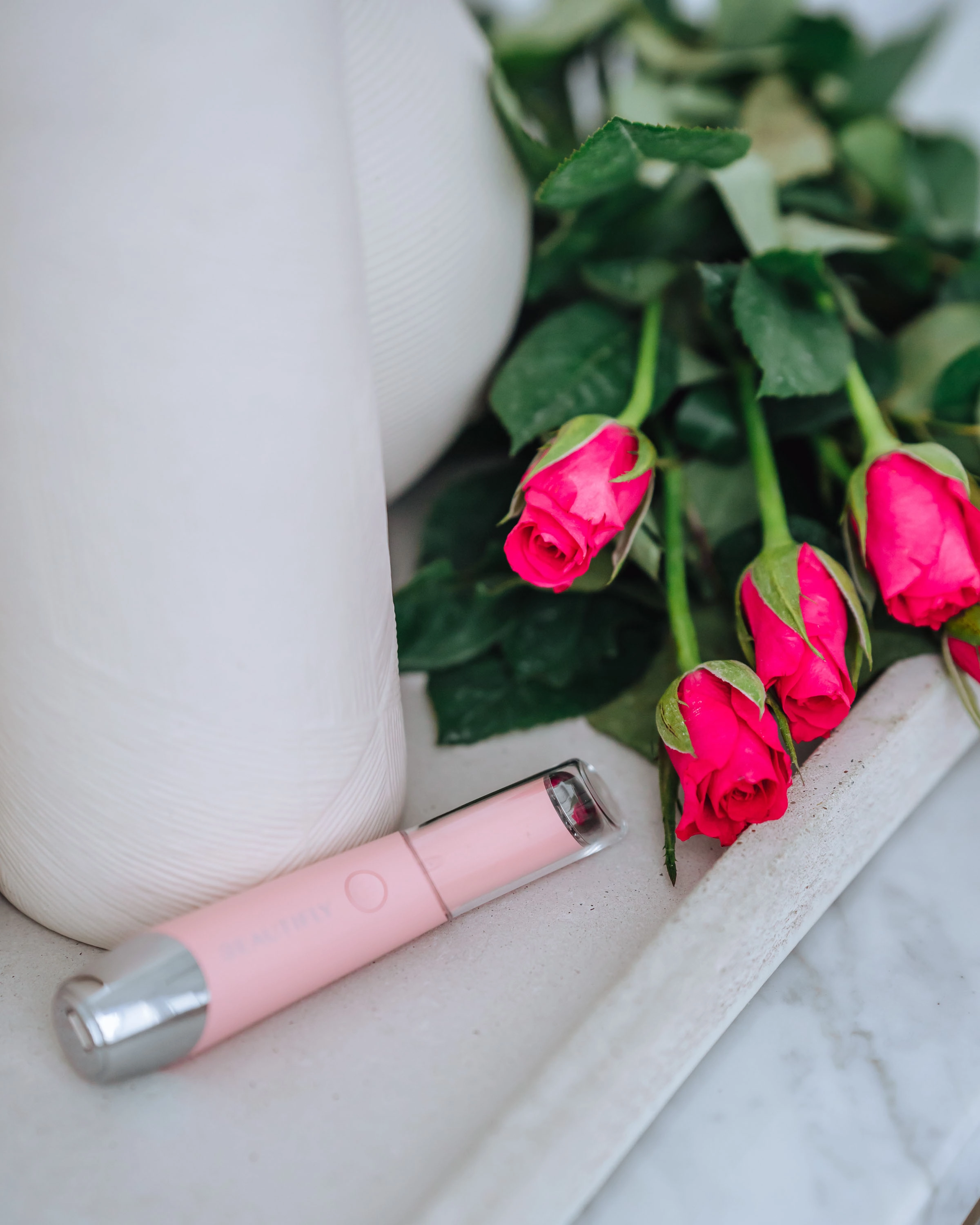 Masażer okolic oczu i ust Beautifly B-Blink Blush
