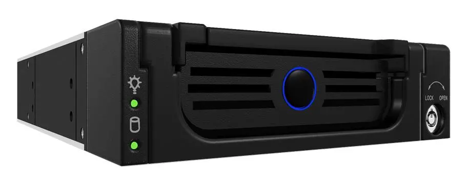 Kieszeń ICY BOX IB-138SK-B-II Czarny