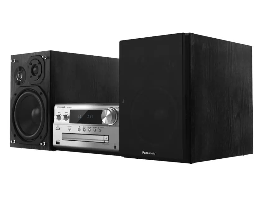 Wieża Panasonic SC-PMX92 120W Bluetooth Radio FM, DAB+ Srebrny