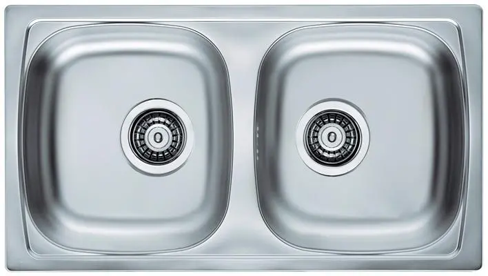 Zlewozmywak Alveus Basic 160 1049434K Stalowy Srebrny