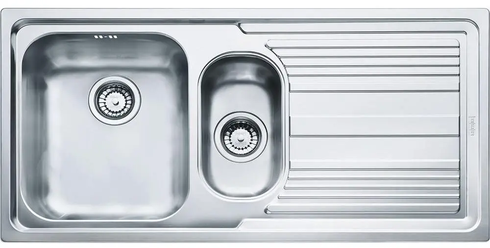 Zlewozmywak Franke Logica Line LLX 651 Komora z lewej strony Stalowy Srebrny
