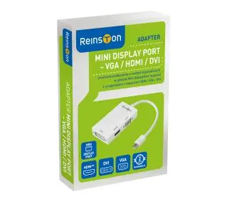 Reinston EDV009 mini DisplayPort na HDMI, VGA, DVI