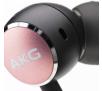 Słuchawki bezprzewodowe AKG Y100 Wireless Dokanałowe Bluetooth 4.2 Różowy