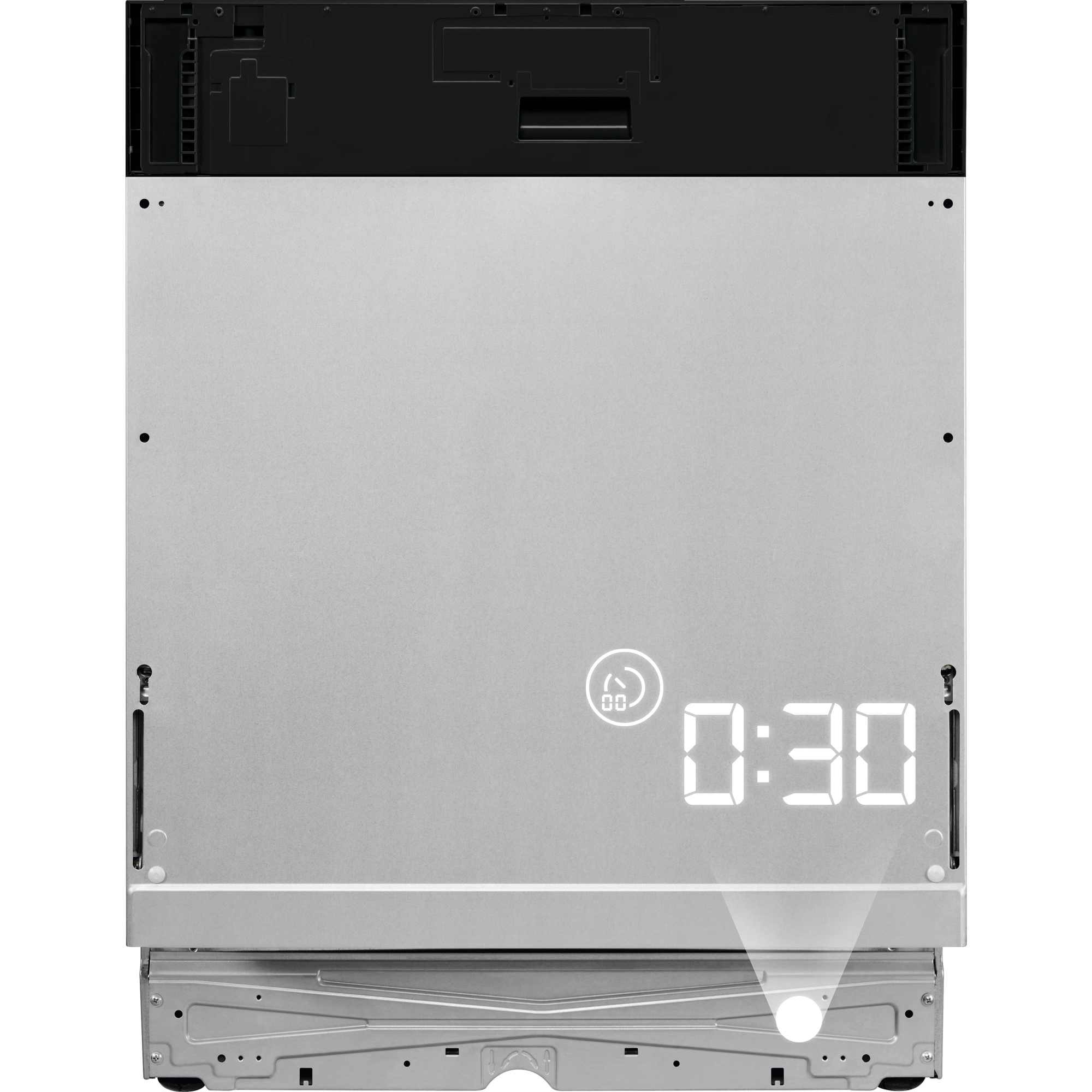 Zmywarka do zabudowy Electrolux EEM48321L z otwartymi drzwiami