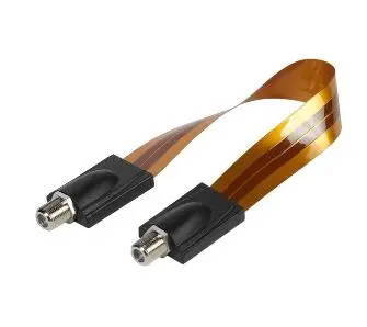 Kabel koncentryczny Vivanco 44107 0,2m Biały