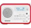 Radioodbiornik Sangean TRAVELLER 670 DPR-67 Radio FM DAB+ Biało-srebrny