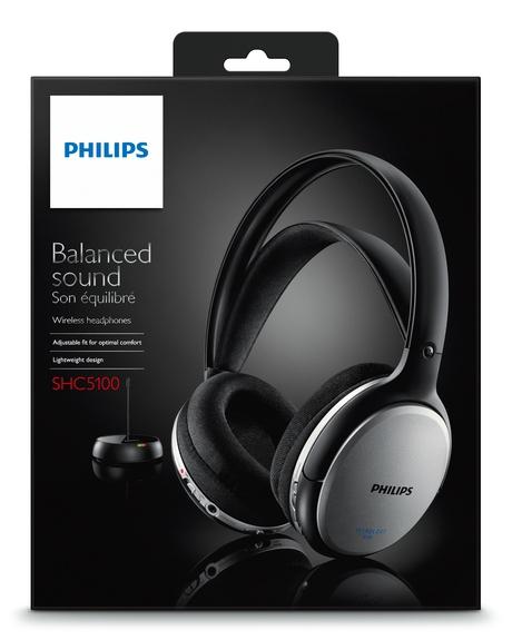 Słuchawki bezprzewodowe Philips SHC5100/10