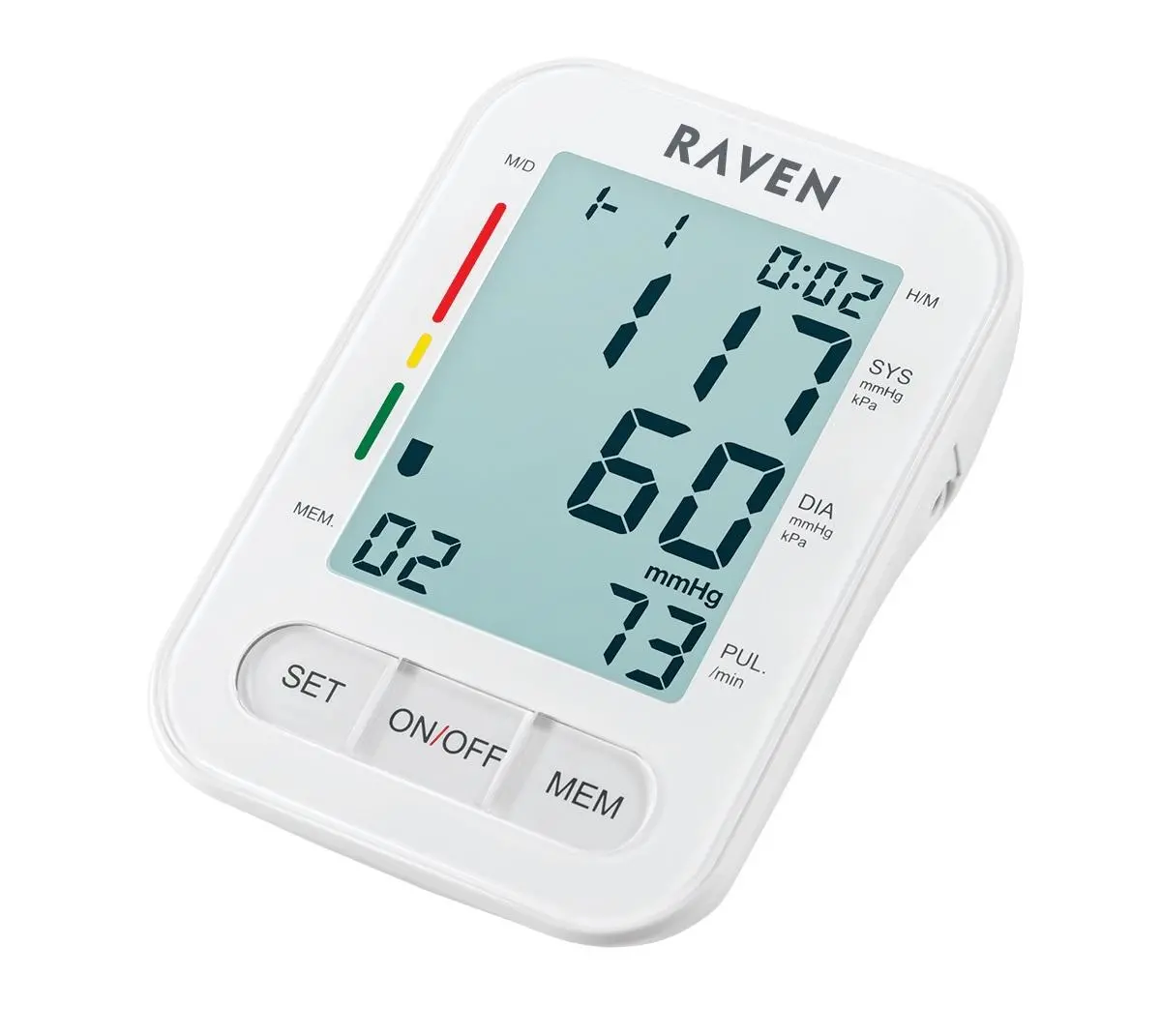 Ciśnieniomierz Raven ECI003 Wykrywanie arytmii