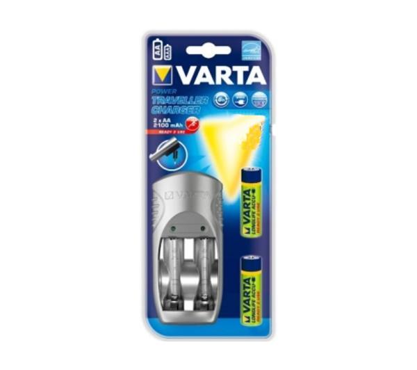 Ładowarka VARTA Power Travel + 2 akumulatory AA 2100 mAh