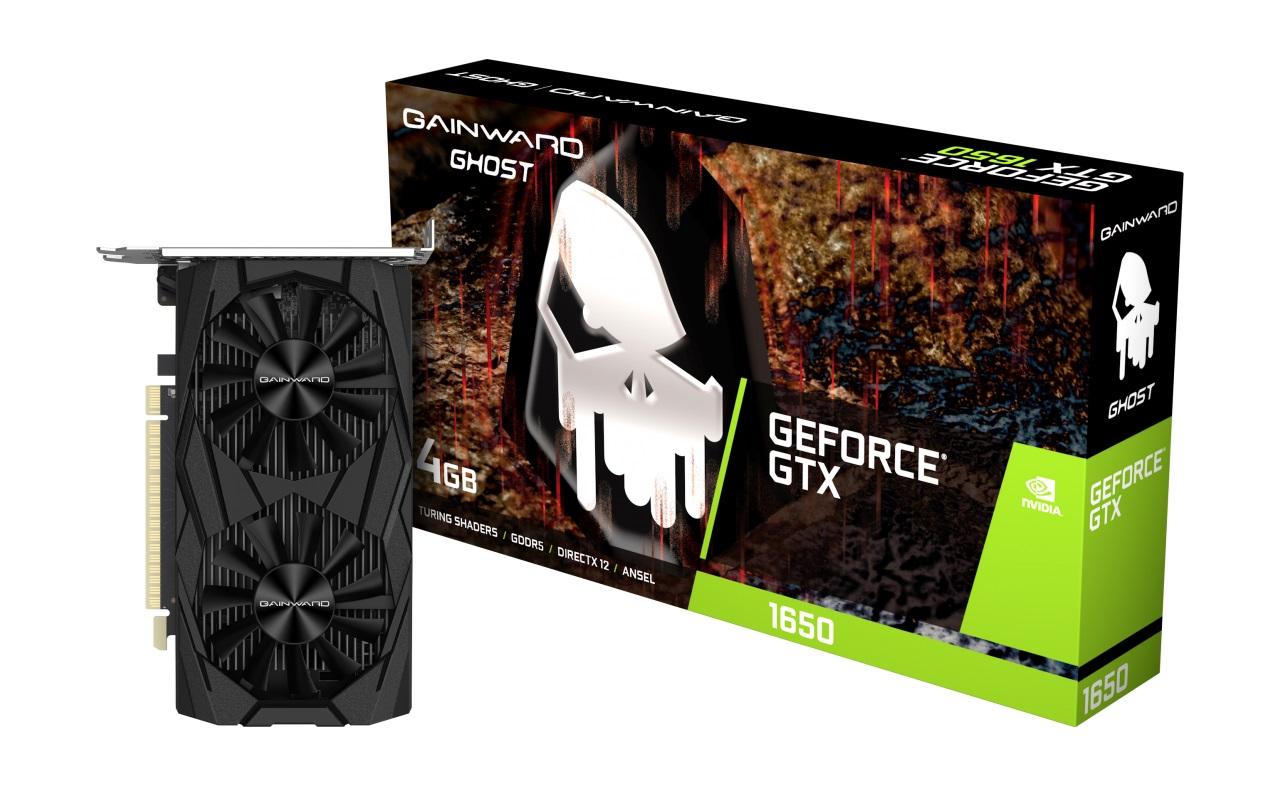 グラフィックボード・グラボ・ビデオカード GTX 1650 Gainward Ghost 4GB Gainward GeForce GTX 1650 Ghost 4GB GDDR6 (471056224-1808