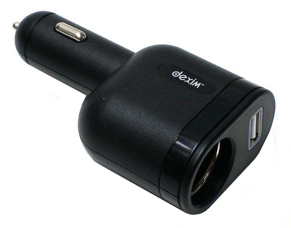 Ładowarka samochodowa Dexim DCA135 Dual Car Adapter