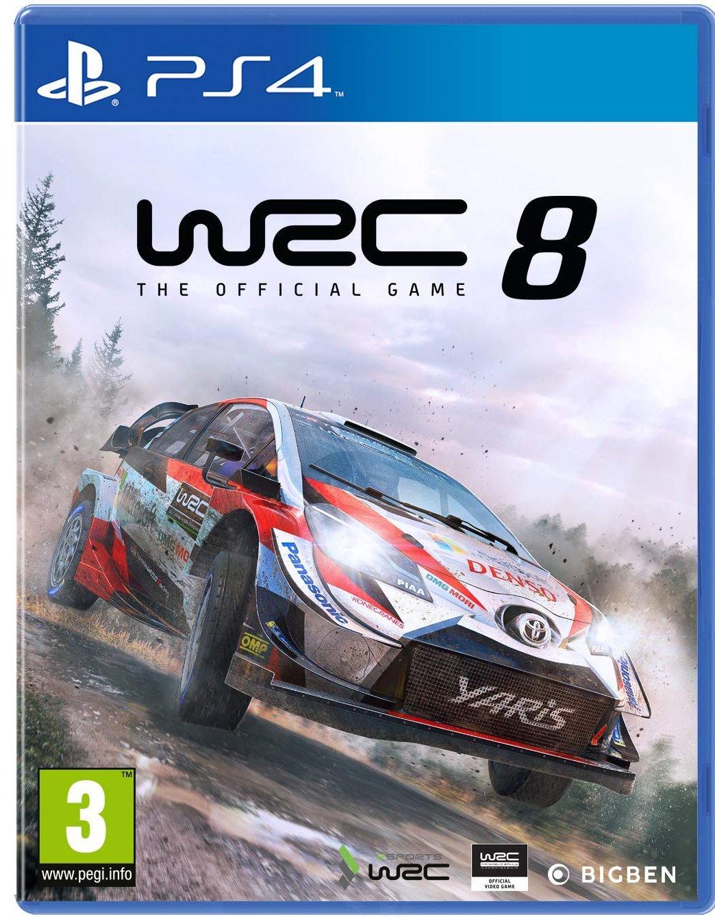 WRC 8 Gra na PS4 (Kompatybilna z PS5)