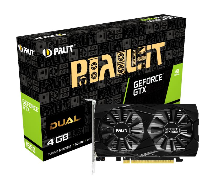 Palit　GTX1650　VRAM 4GB Palit GeForce GTX 1650 Dual 4GB - Opinie, Cena - RTV EURO AGD