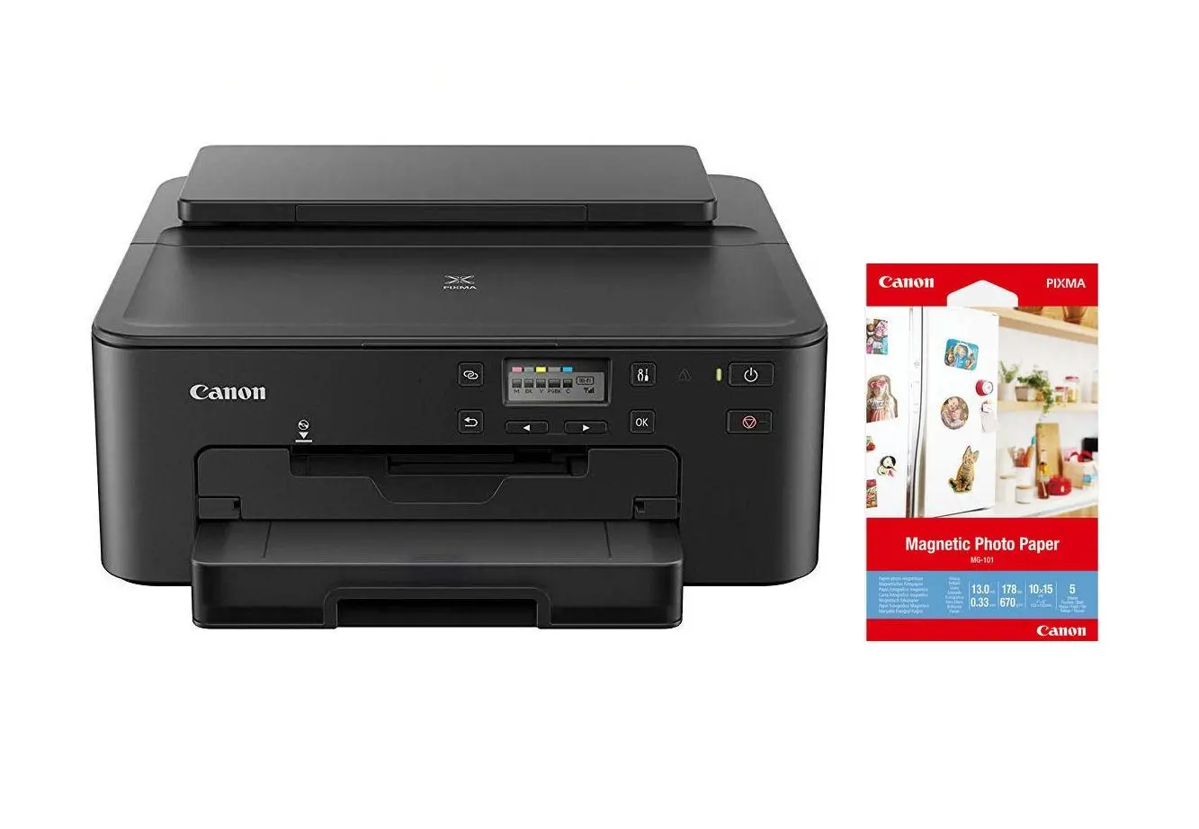 Drukarka Canon PIXMA TS705 Czarny + Papier magnetyczny MG-101