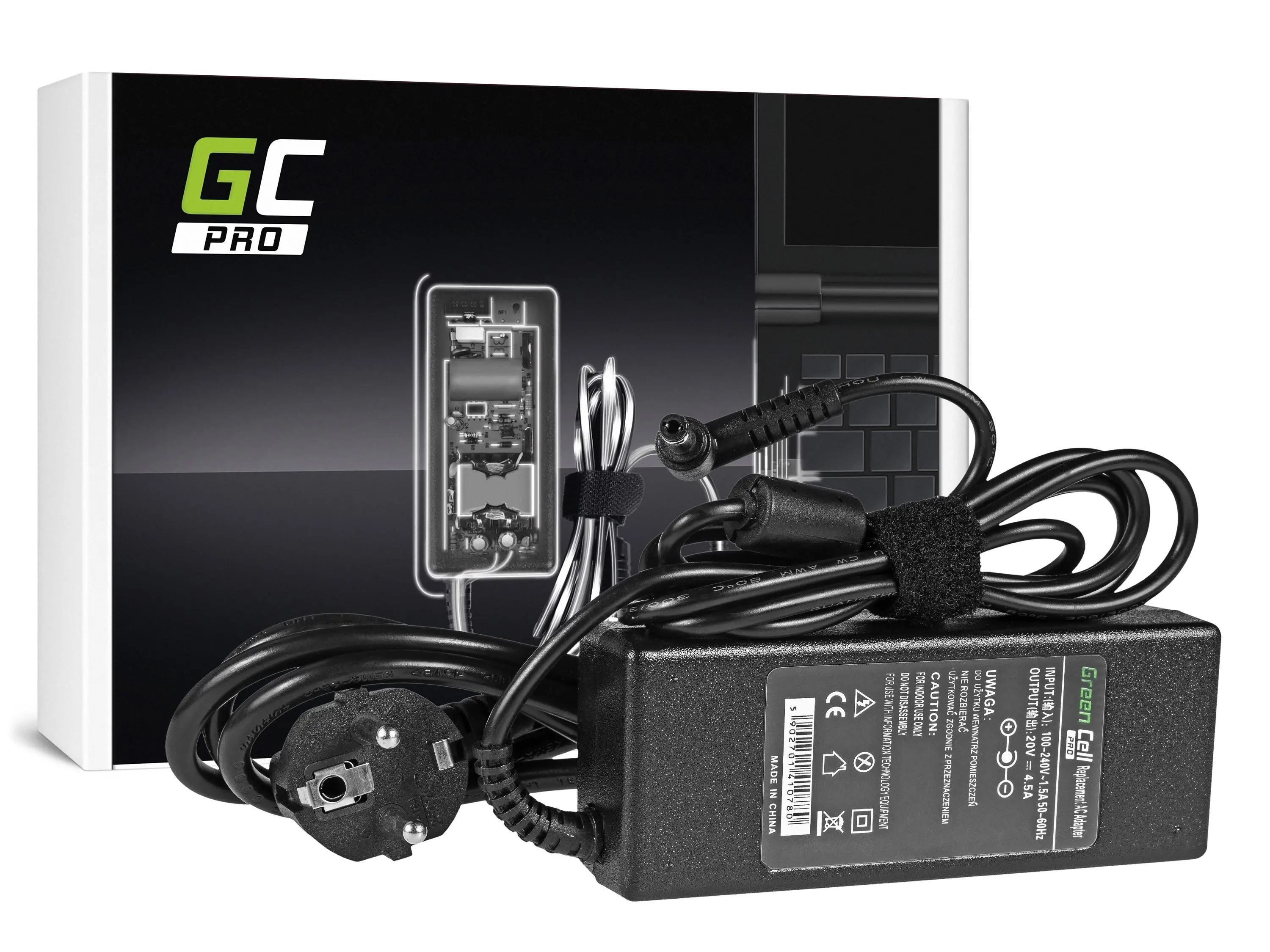 Zasilacz do laptopa Green Cell Pro AD13P Lenovo 90W
