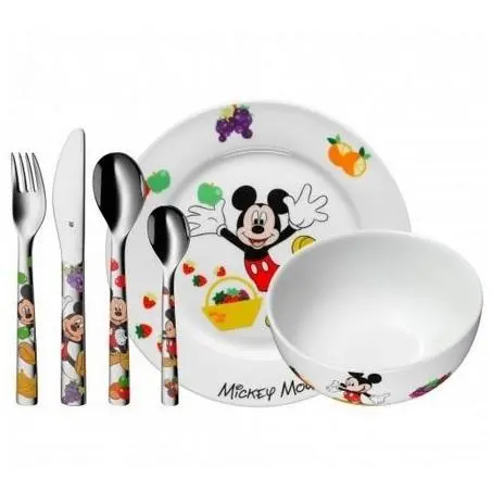 Zestaw dla dzieci WMF Myszka Miki 1282959964 6 elementów
