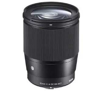 Obiektyw Sigma szerokokątny C AF 16mm f/1,4 DC DN EF-M