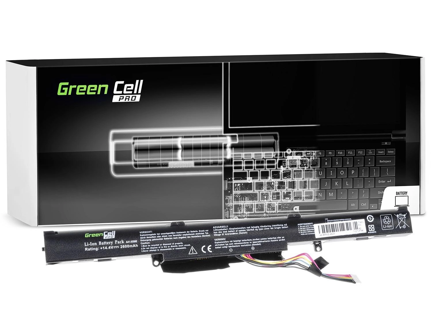 Bateria do laptopa Green Cell Pro AS77PRO - Asus