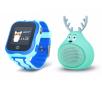Smartwatch Forever KW-300 Niebieski + głośniki Frosty ABS-100