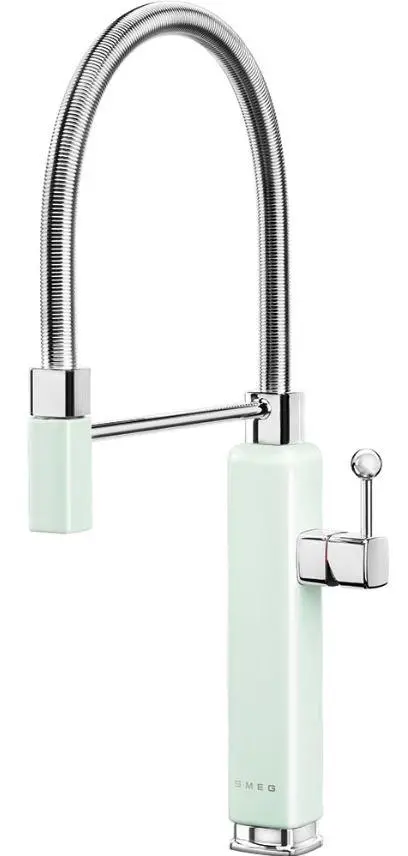 Bateria Smeg MDF50PG Zielony Mosiądz